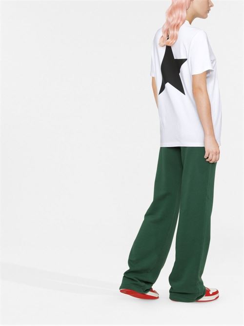 T-shirt con stampa GOLDEN GOOSE | GWP01220P00087910283